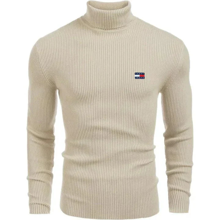 Maglione Classico a Collo Alto